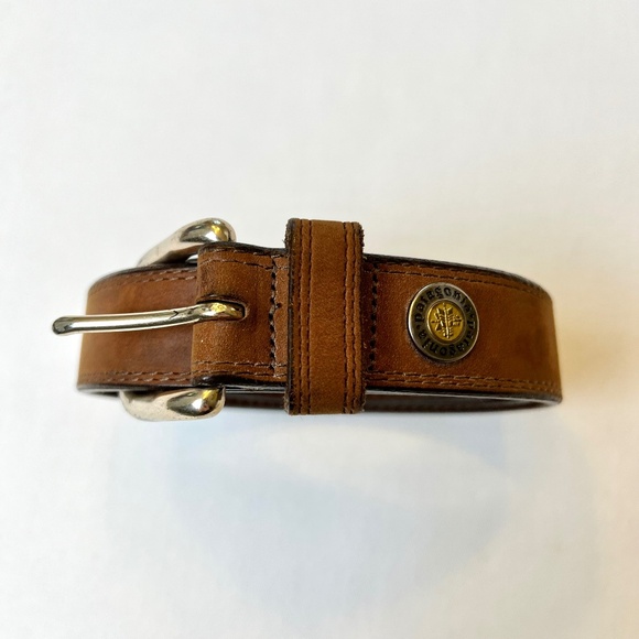 Patagonia Other - Patagonia Vintage Leather Belt with Solid Brass Buckle
